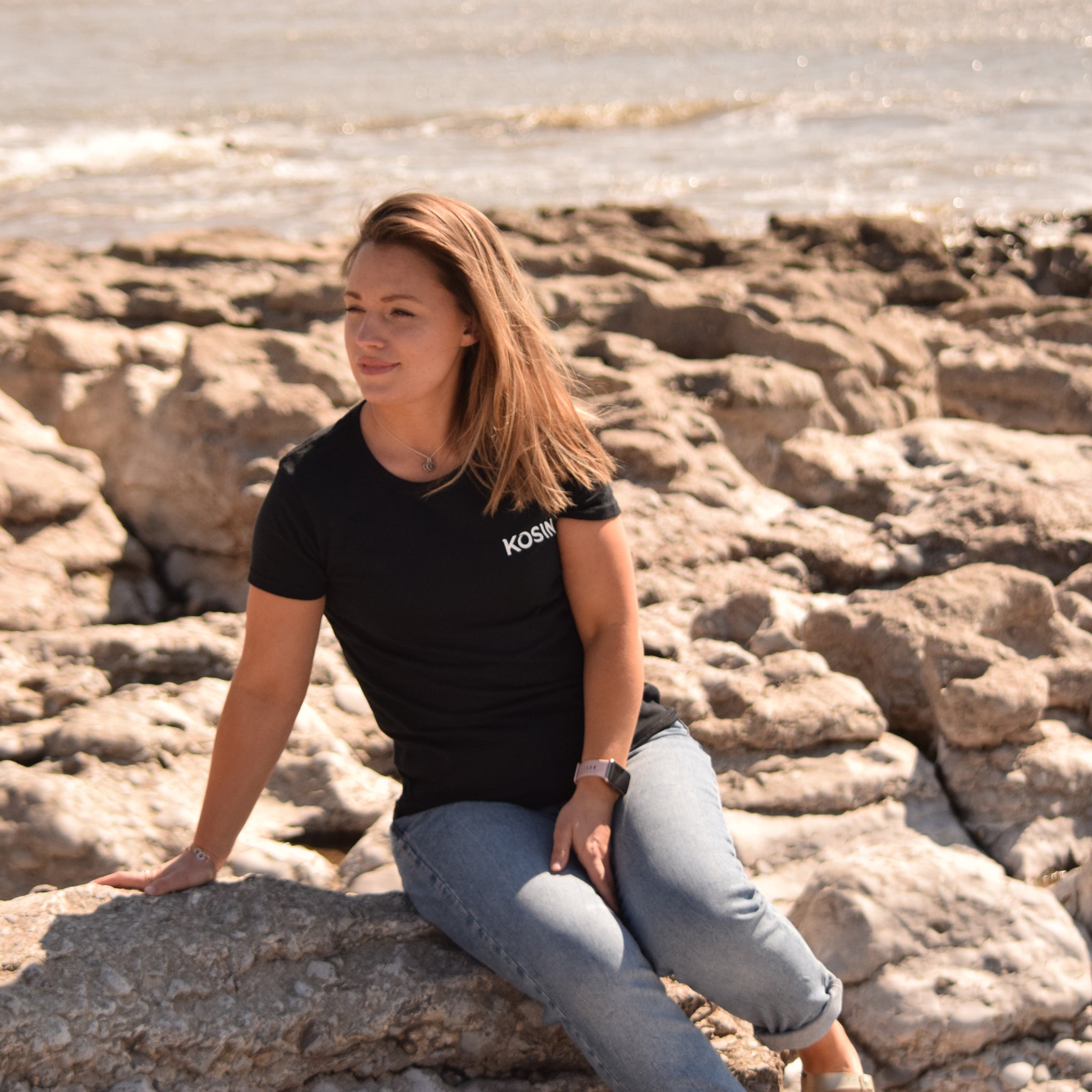 'Big Wave' Womens T-Shirts (Outlet)