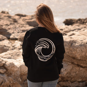 'Big Wave' Womens Sweatshirts