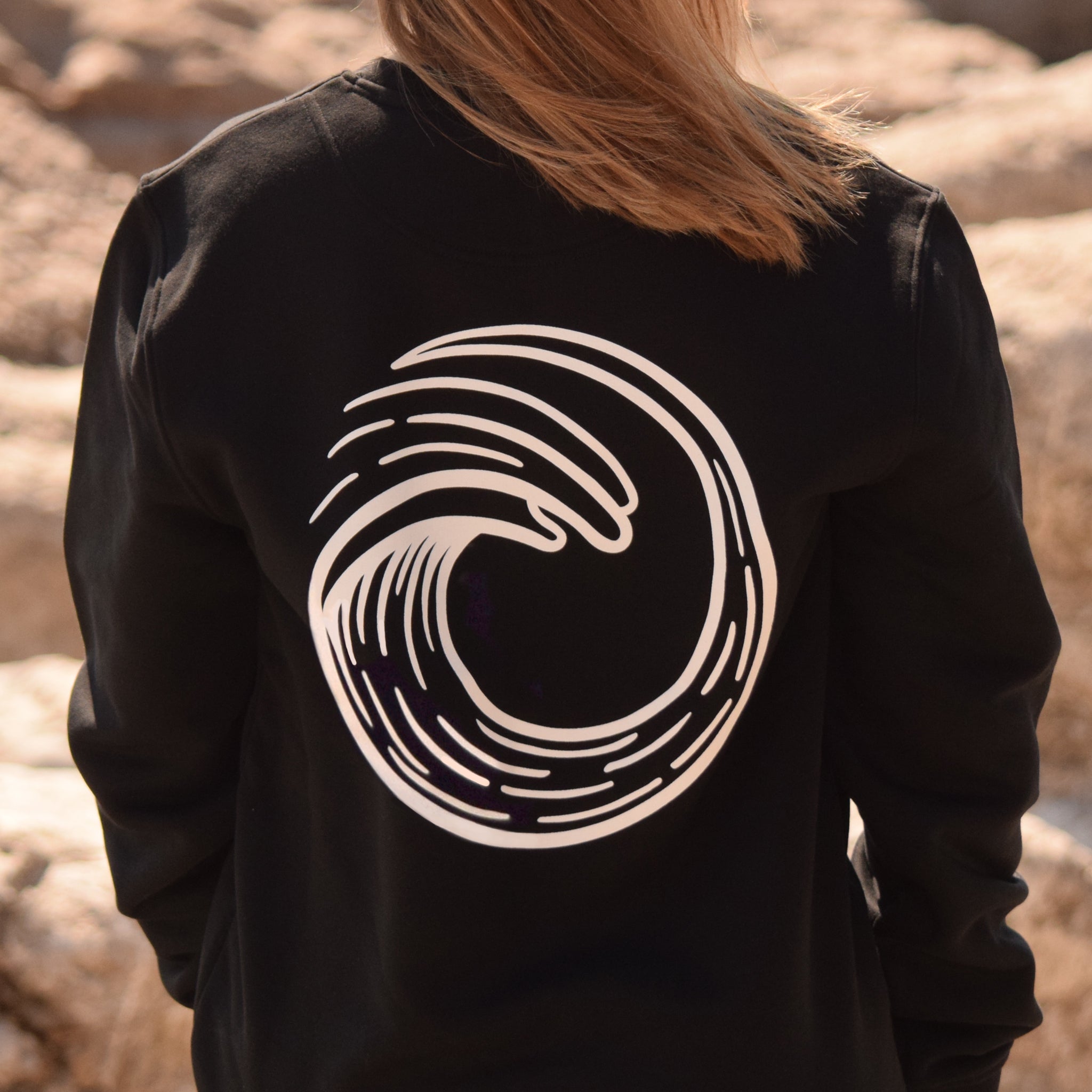 'Big Wave' Womens Sweatshirts