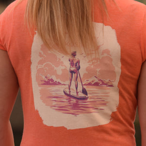'Paddle' Womens T-Shirts