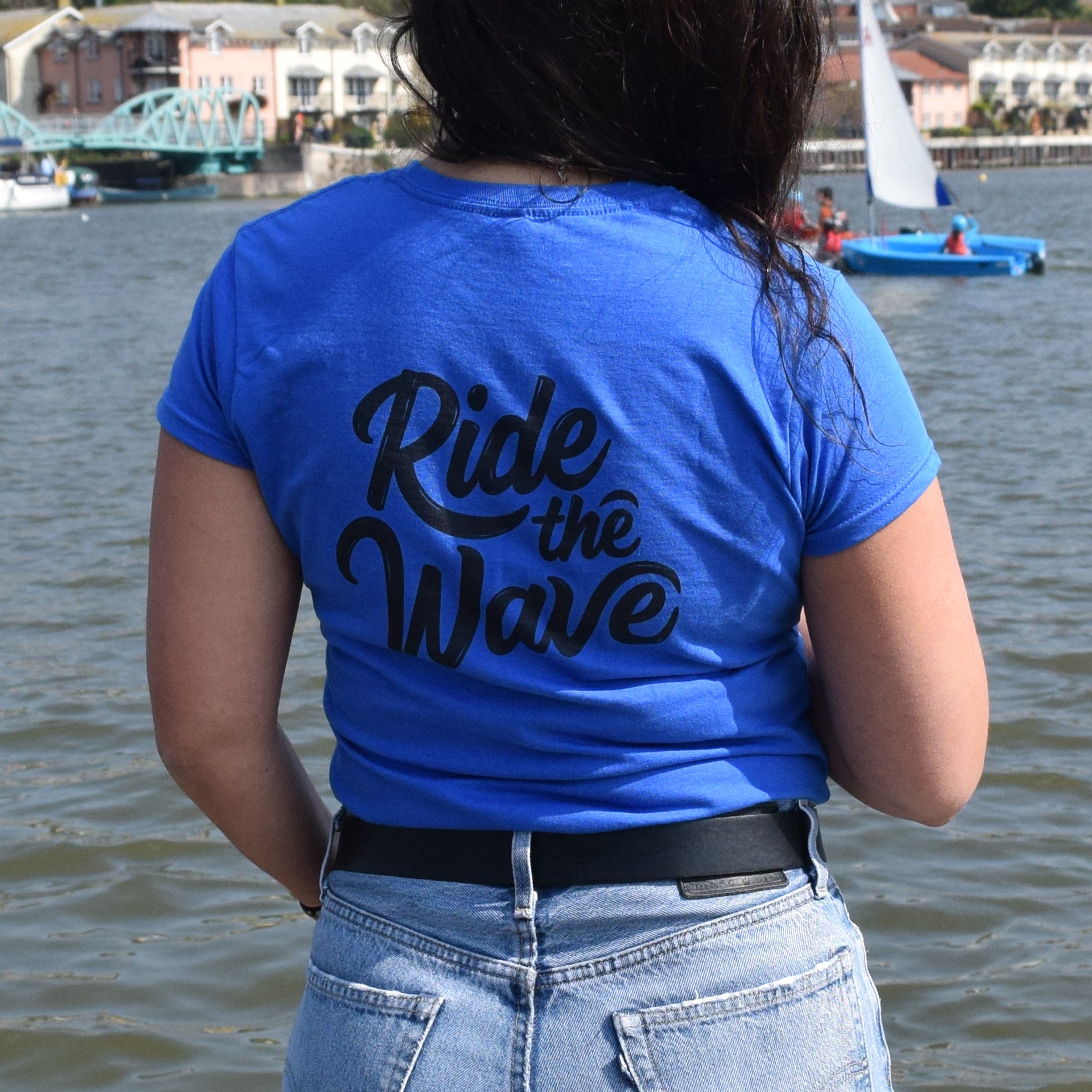 'Ride the Wave' Womens T-Shirt