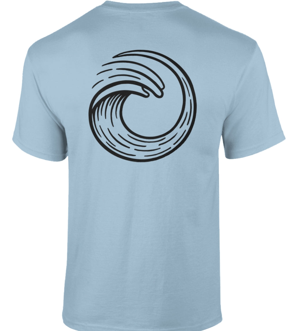 'Big Wave' Mens T-Shirts (Outlet)