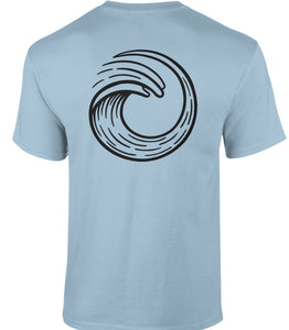'Big Wave' Mens T-Shirts (Outlet)