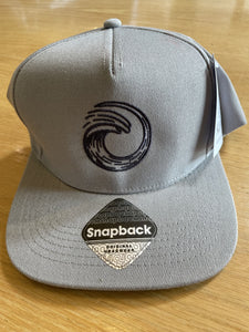 'Big Wave' Snapback - Charcoal