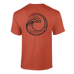 'Big Wave' Mens T-Shirts (Outlet)