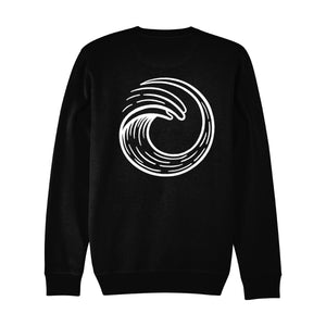 'Big Wave' Womens Sweatshirts - White Wave Edition