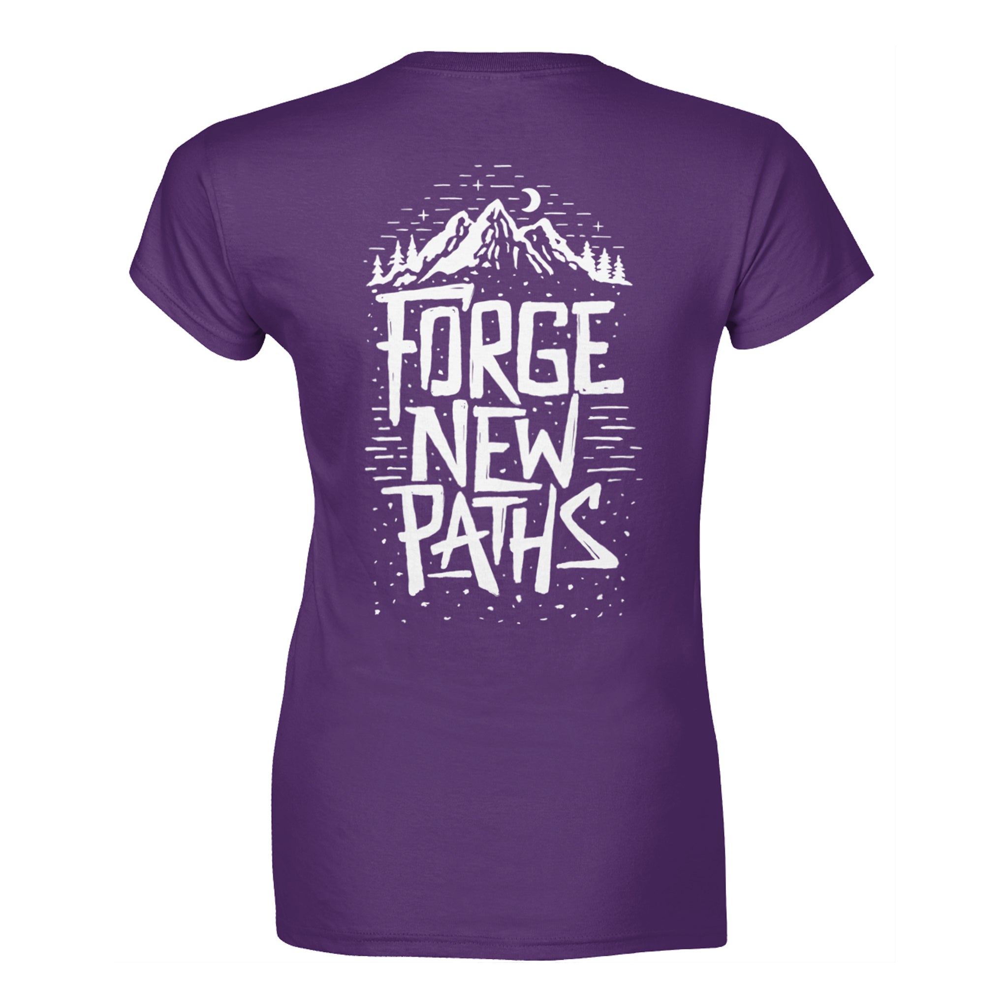'Forge New Paths' 'Womens T-Shirt (White Water Edition)
