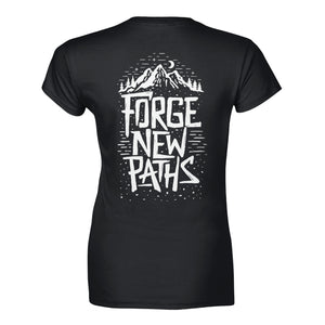 'Forge New Paths' 'Womens T-Shirt (White Water Edition)