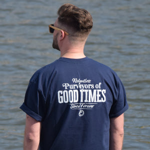 'Good Times' Mens T-Shirt (White Water Edition)