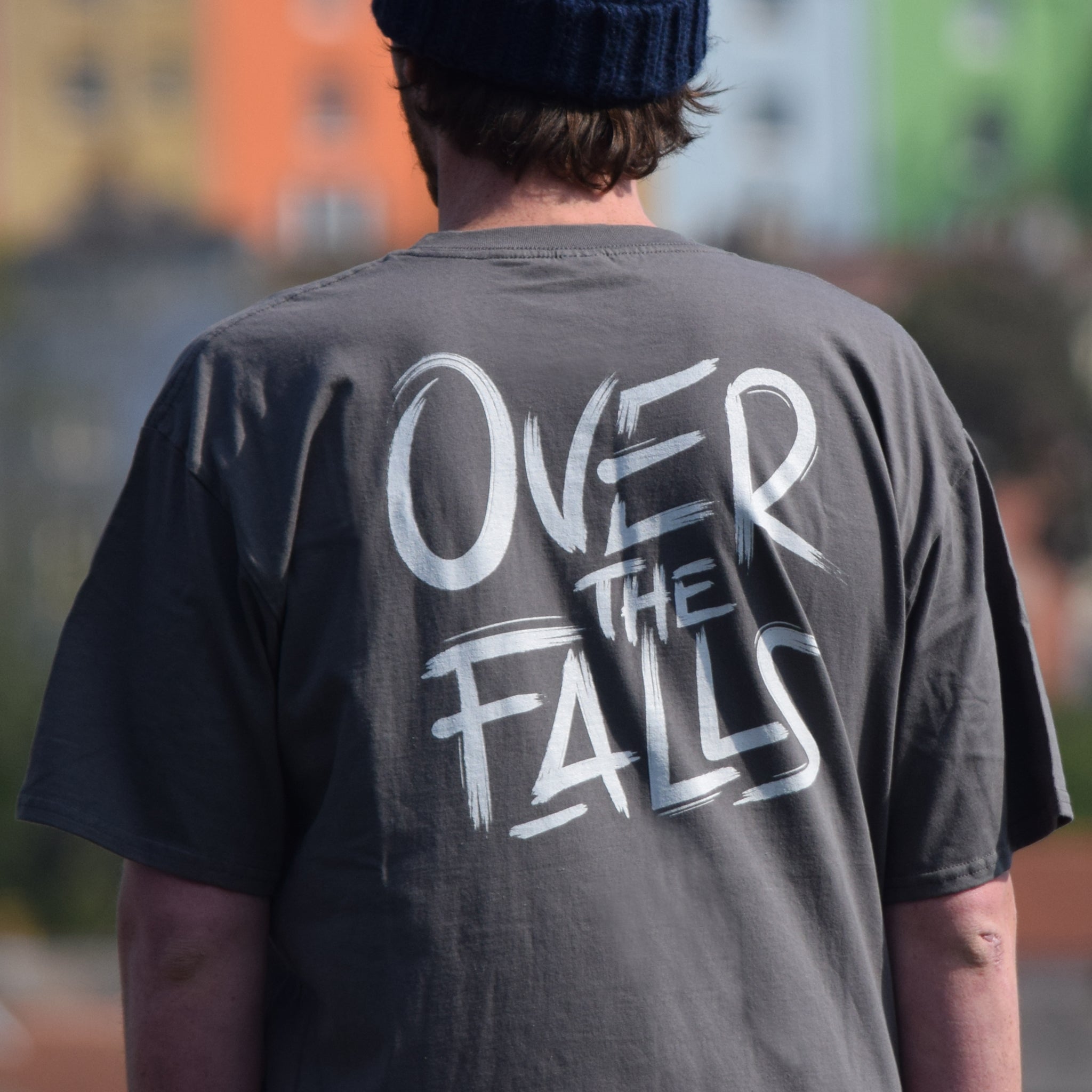 'Over The Falls' Mens T-Shirt (White Water Edition)