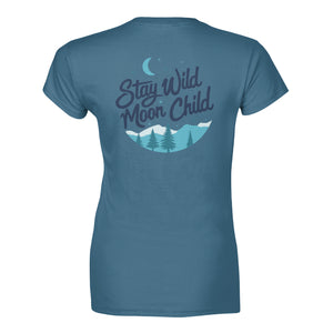 'Stay Wild Moon Child' Womens T-Shirt
