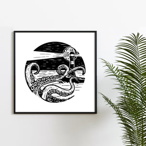 'From the Deep' Wall Print